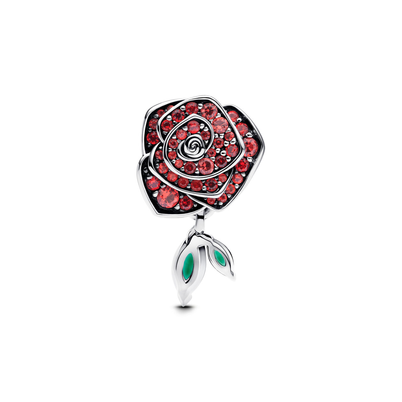 Charm Rosa Scintillante Rossa - immagine 2